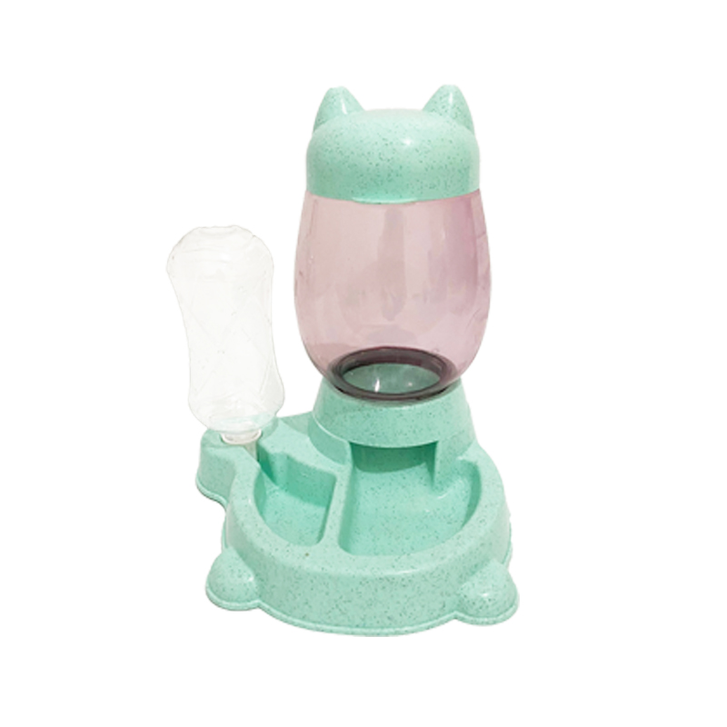 7 STY kattenbak voor hondenvoer, automatische voerbakken, 2 liter, voer voor honden, drinkfontein, 600 ml, waterer, kitten, slow feeder, puppy